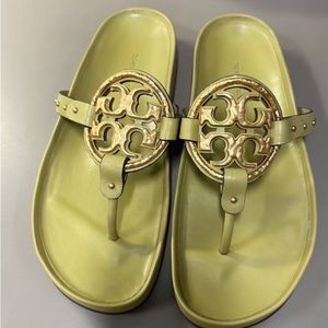 Miller Cloud Vintage Plaque Nevada Finish Fixed Vachetta Smooth Lime Green Color